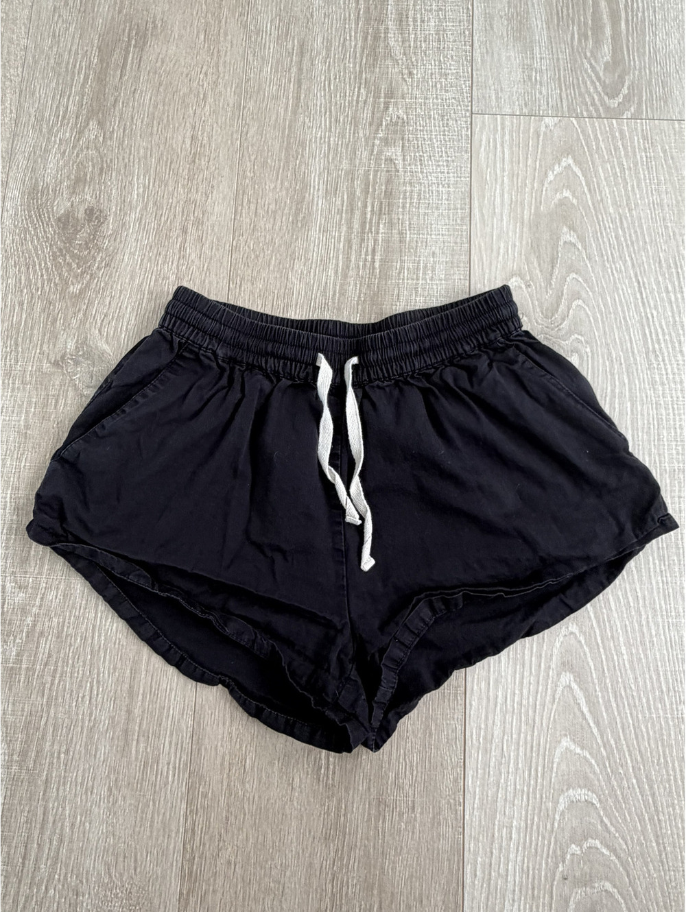 Billabong Black Elastic Waist Casual Shorts XS